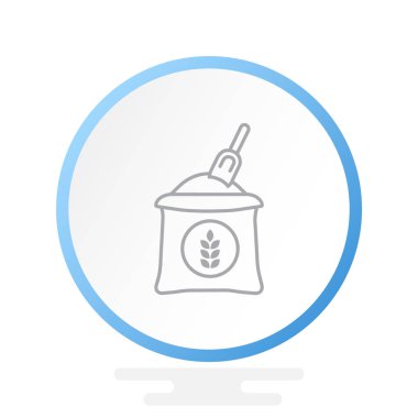 Buğday çanta simgesi