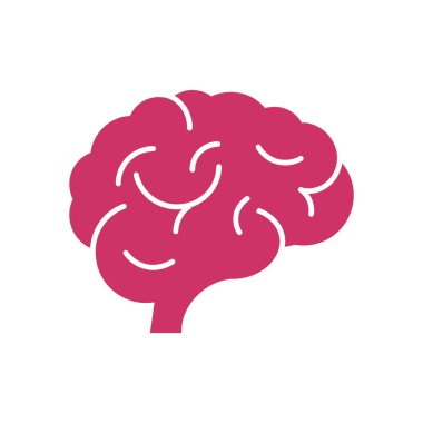 beyin simgesi, illüstrasyon 