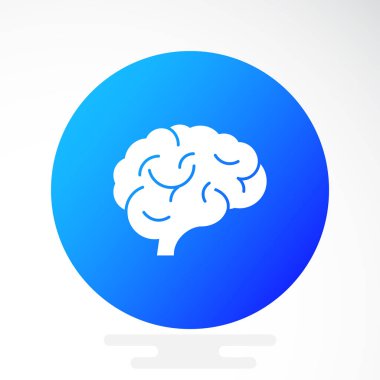 beyin simgesi, illüstrasyon 