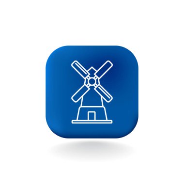 Rüzgar Türbini bina simgesini