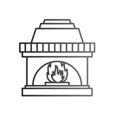 şömine basit simgesi