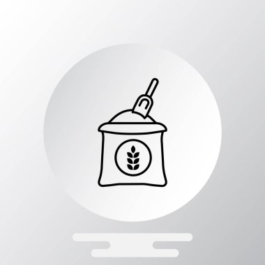 Buğday çanta simgesi