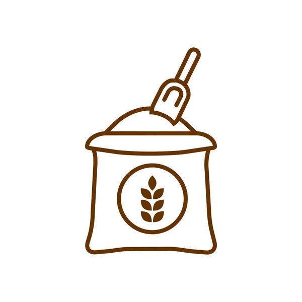 Пшеничный мешок — стоковый вектор