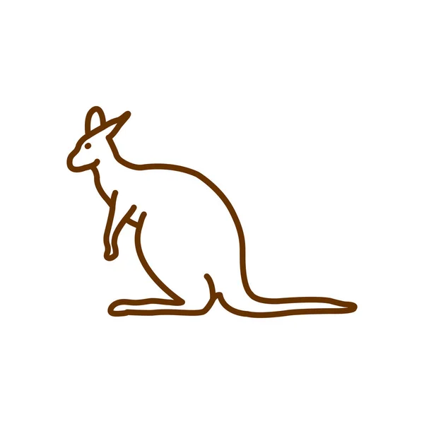 Icono animal simple — Vector de stock