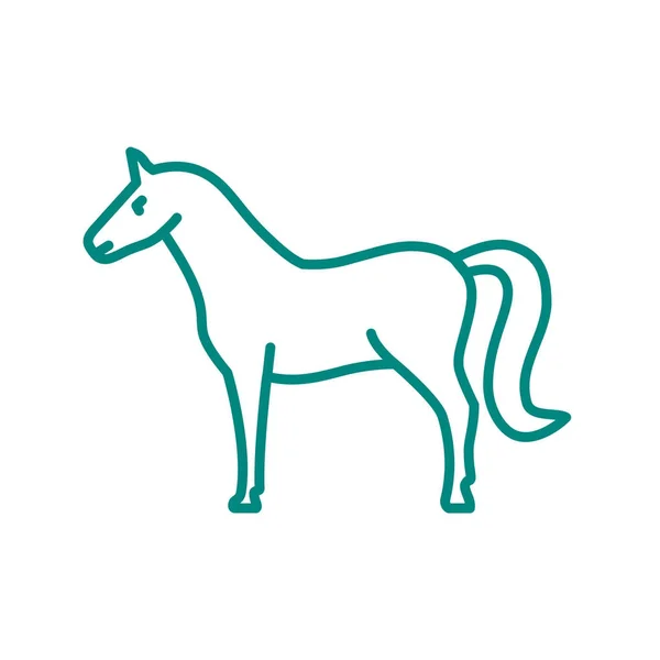Egyszerű állat ikon — Stock Vector