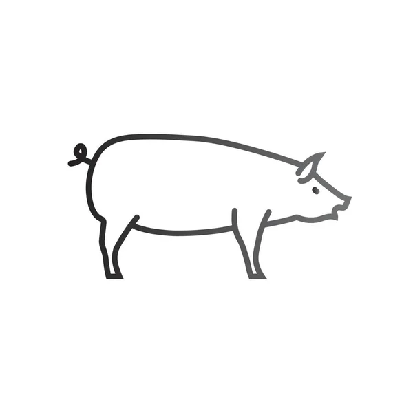 Icono animal simple — Vector de stock