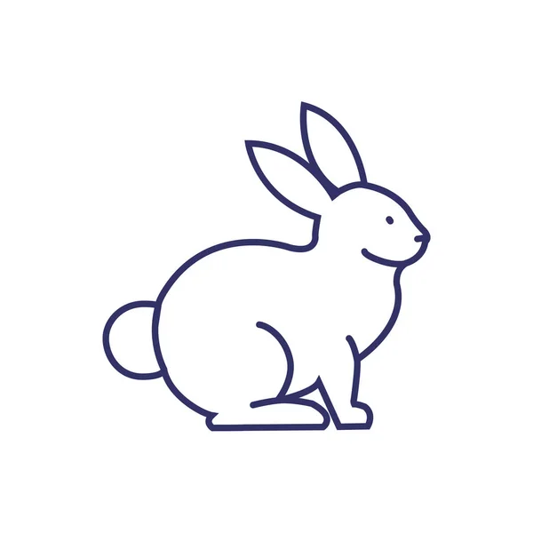 Иконка Rabbit web — стоковый вектор