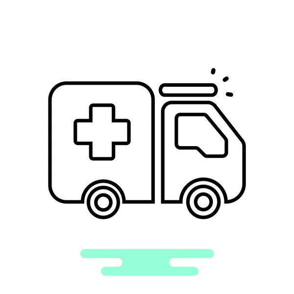 Logo für Krankenwagen — Stockvektor