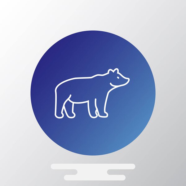 Bear web icon