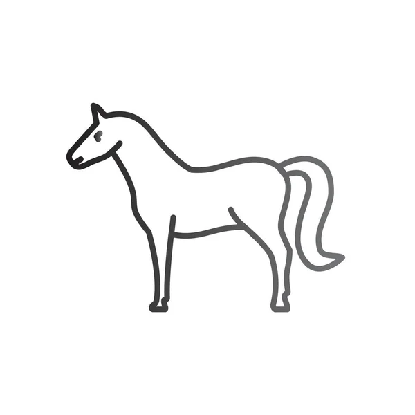 Простая икона животного — стоковый вектор