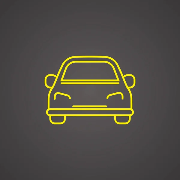 Car simple icon — Stock Vector