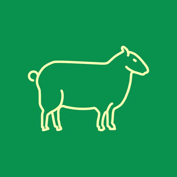 Icono animal simple — Vector de stock