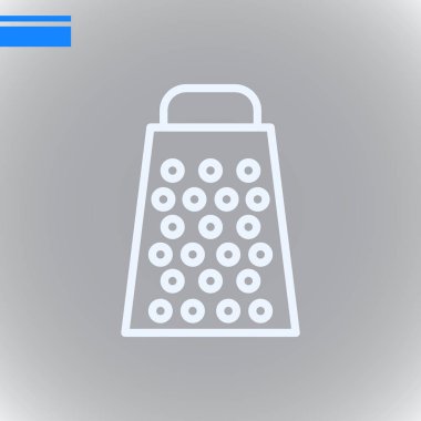 rende düz simgesi, vektör, illüstrasyon