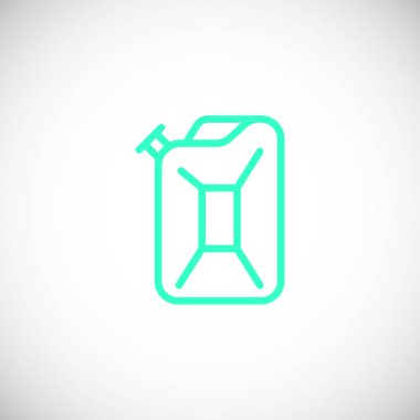 benzinli düz simgesi  