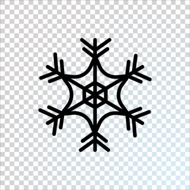 süsleme kar tanesi kutsal kişilerin resmi, vektör çizim