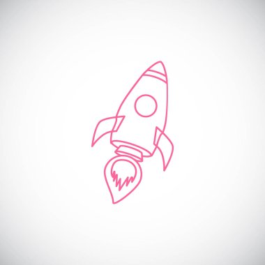 uçan roket simgesi