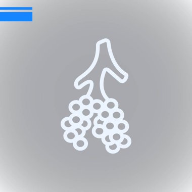 alveol düz simgesi, vektör, illüstrasyon