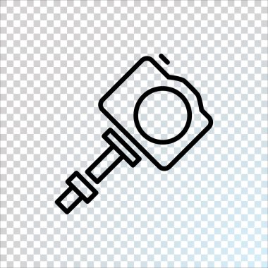 monopod selfie simgesi 