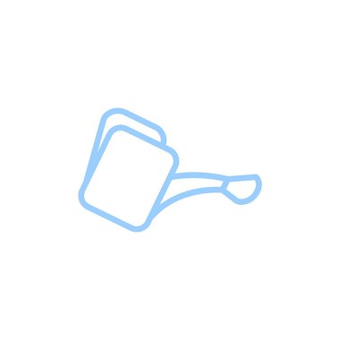 sulama olabilir düz simgesi, vektör, illüstrasyon