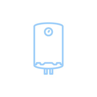 Kazan düz simgesi, vektör, illüstrasyon 