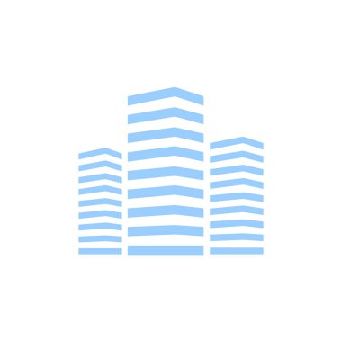 Web simgesi bina soyut