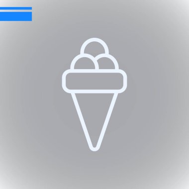  basit dondurma simgesi