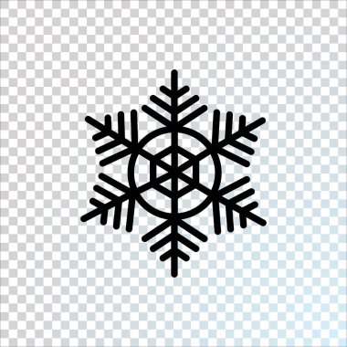 süsleme kar tanesi kutsal kişilerin resmi, vektör çizim