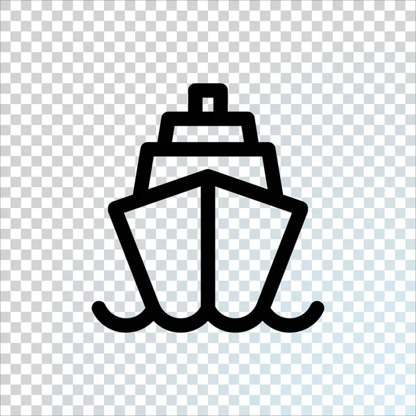 Цветная Векторная Лодка — стоковый вектор
