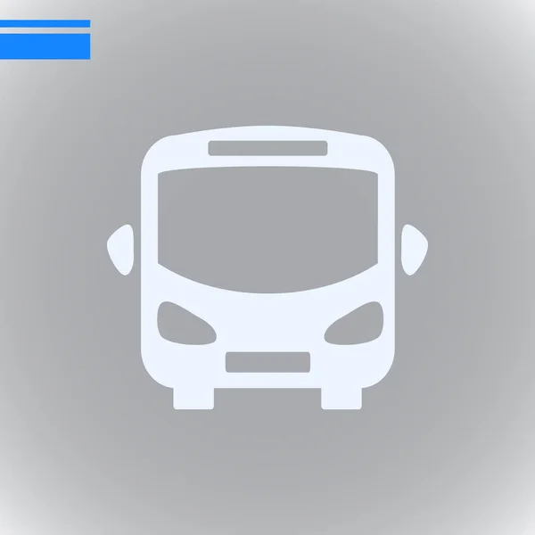 Color Vector Bus Ilustración — Vector de stock