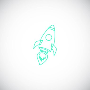 uçan roket simgesi