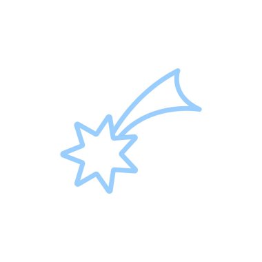 yıldız düz simgesi, vektör, illüstrasyon