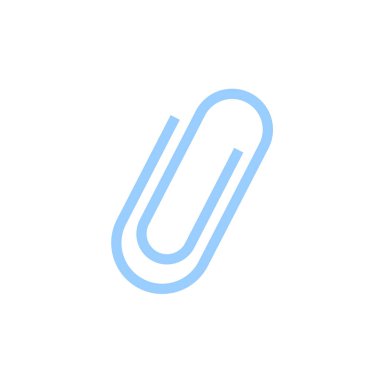 düz kağıt atacı simgesi, vektör, illüstrasyon