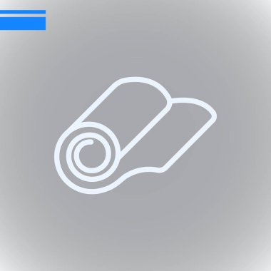 rulo duvar kağıdı simgesinin