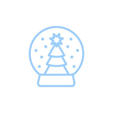 Noel oyuncak simgesi, vektör çizim