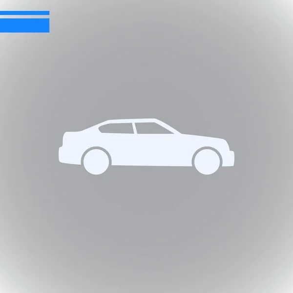 Проста ікона автомобіля — стоковий вектор