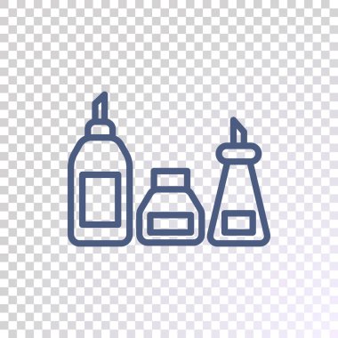 vektör çizim tasarım mutfak eşyaları simgesinin