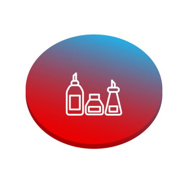 vektör çizim tasarım mutfak eşyaları simgesinin