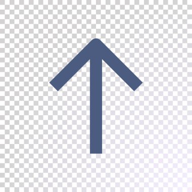 düz ok simgesi, vektör, illüstrasyon.