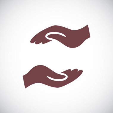 el simgesi, vektör illüstrasyonu