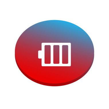 Pil sembolü vektör çizim 