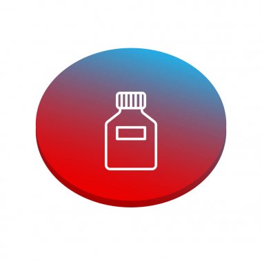 vektör çizim tasarım içki simgesinin