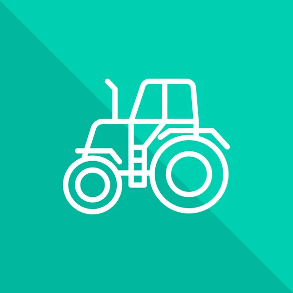 Vektor Illustration Design Des Traktorsymbols — Stockvektor