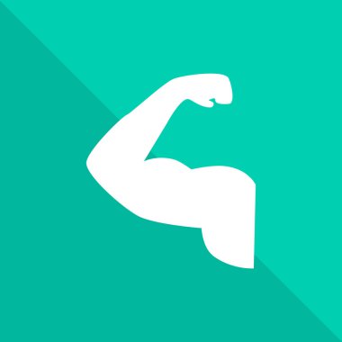 Kas kol, güç, satırı simgesi turuncu ile çapraz kare üzerinde jesti