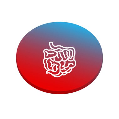 Tıp renk vektör simgesi