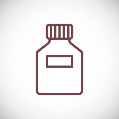 vektör çizim tasarım içki simgesinin