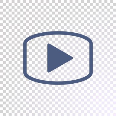 oyun medya düğme, vektör, illüstrasyon