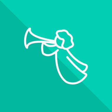 melek simge vektör çizim 