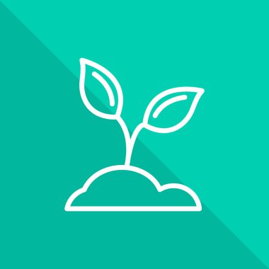 Filiz, satırı simgesi turuncu ile çapraz kare üzerinde