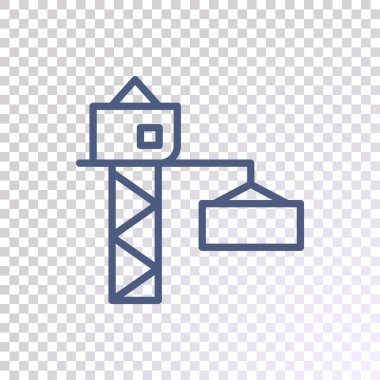 İnşaat renk vektör simgesi