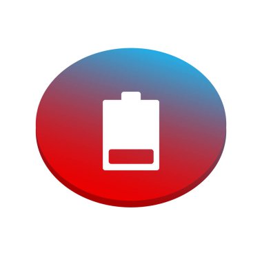 Pil sembolü vektör çizim 